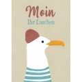 Moin, Ihr Luschen - Postcard
