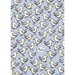 More about Moin - seagulls - Postcard