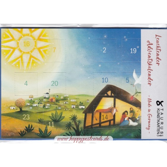 The three Magi - Luminous Advent calendar