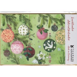 Kugeln - Leuchtender Adventskalender