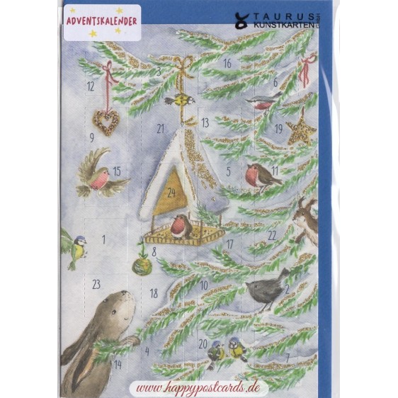 Christmas yoga - Advent calendar