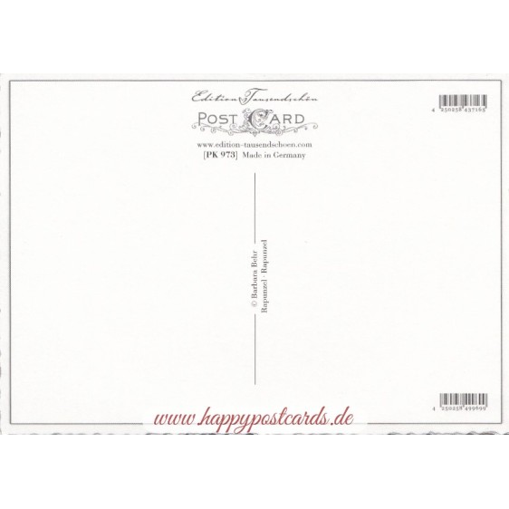Rapunzel - Tausendschön - Postkarte