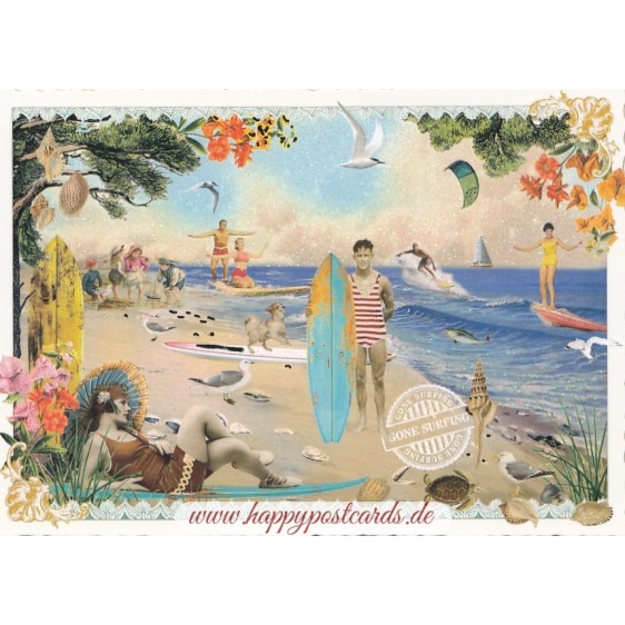 Surfers paradise - Tausendschön - Postcard