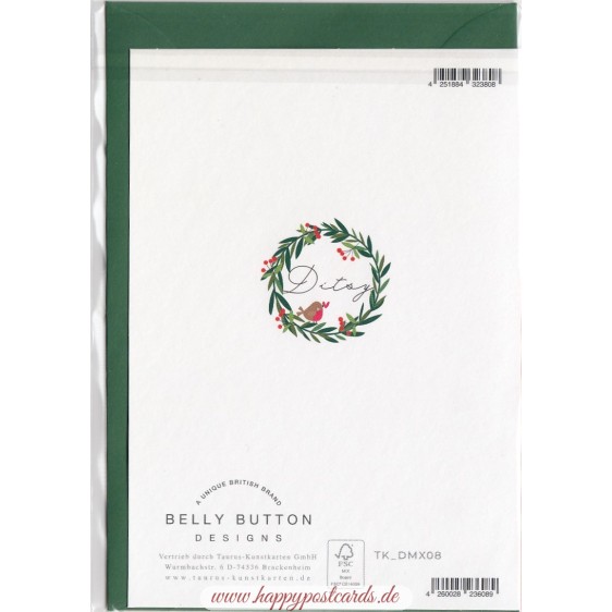 Merry Christmas - Fir trees - Christmas card