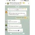 WhatsApp Weihnachtsessen - Weihnachtskarte