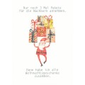 Nur noch 3 Mal Pakete... - Christmas Postcard