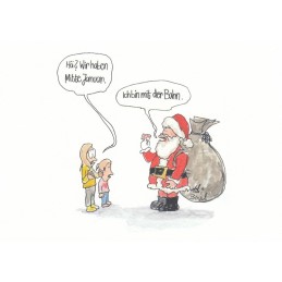 Hä? Wir haben Mitte Januar. - Christmas Postcard