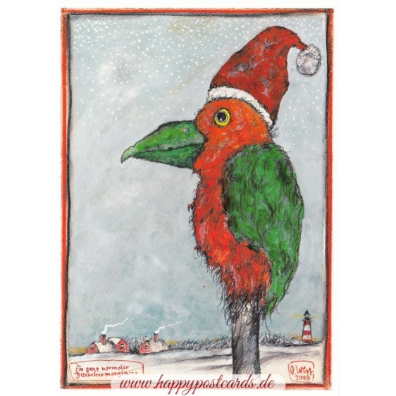 A normal morning in dezember... - Ole West - Postcard