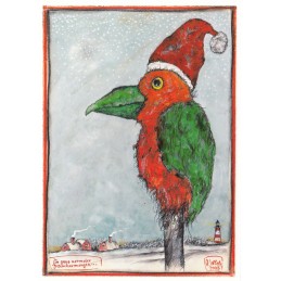 A normal morning in dezember... - Ole West - Postcard