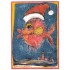Guck, die Weihnachtsflosse - Ole West - Postkarte