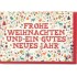Frohe Weihnachten und ein gutes neues Jahr - Christmas card