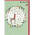 Frohes Fest - Reindeer with scarf - Christmas card