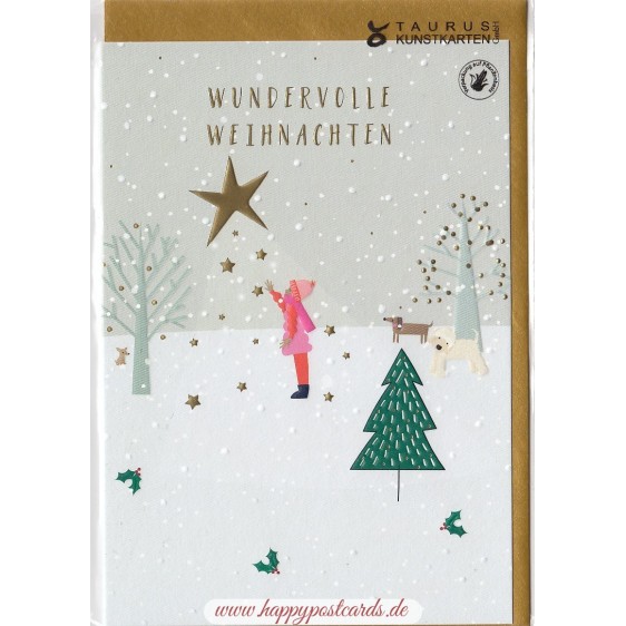 Wundervolle Weihnachten - Christmas card
