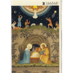 Christi Geburt - Weihnachtsgrußkarte