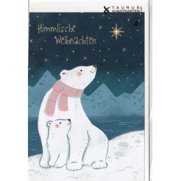 More about Himmlische Weihnachten - Eisbären - Weihnachtsgrußkarte