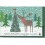 Fröhliche Weihnachten - Reindeer with christmas tree - Christmas card