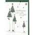 Frohe Weihnachten und ein gutes neues Jahr - Christmas trees - Christmas card