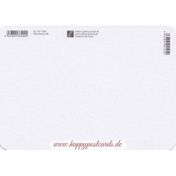 Frohe Weihnachten - Tannenbaum - Mila Marquis Postkarte