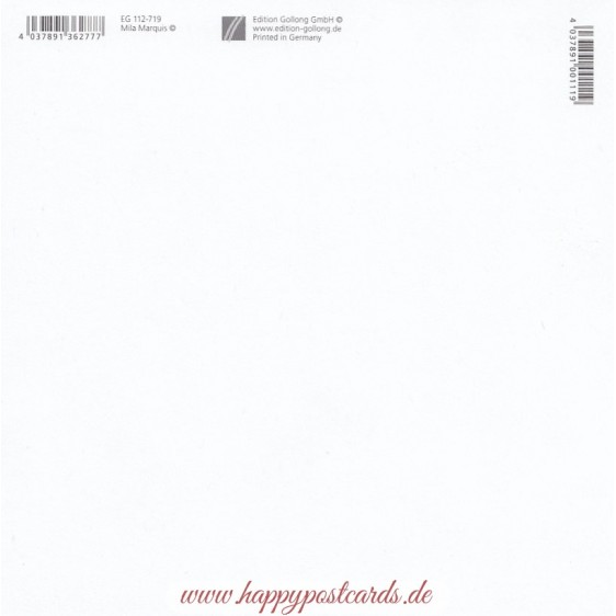 Vögel und Kinder - Mila Marquis Postkarte