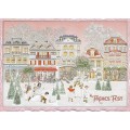 Frohes Fest - Stadt No. 28 - Auguri - Barbara Behr - Postkarte