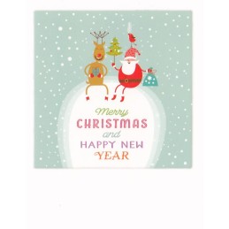 Merry Christmas and Happy New Year - Weihnachtskarte - PolaCard