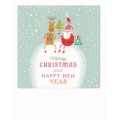 Merry Christmas and Happy New Year - Christmas PolaCard