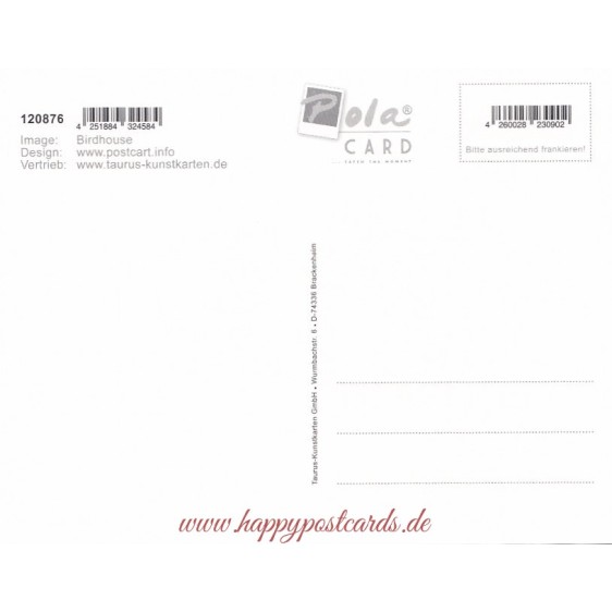 Merry Christmas and Happy New Year - Weihnachtskarte - PolaCard