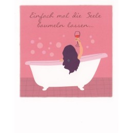 Einfach mal die Seele baumeln lassen - PolaCard