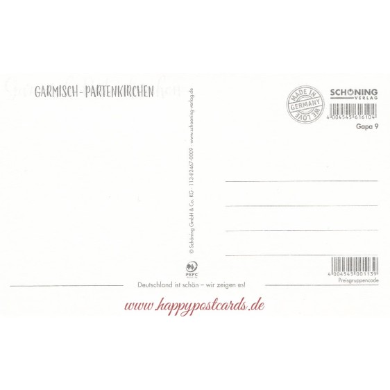 Garmisch-Partenkirchen 4 - HotSpot-Card