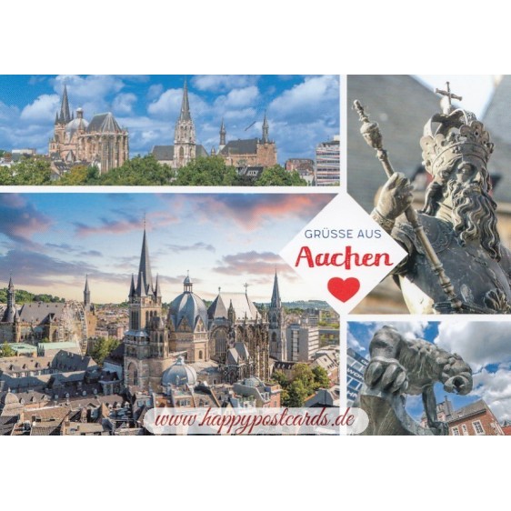 Aachen - Cathedrale - Viewcard