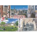 Aachener Dom Multi - Ansichtskarte