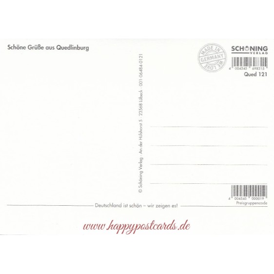 Quedlinburg - Sparrow - Viewcard