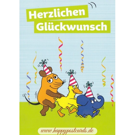 Polonaise - Mouse  - Postcard