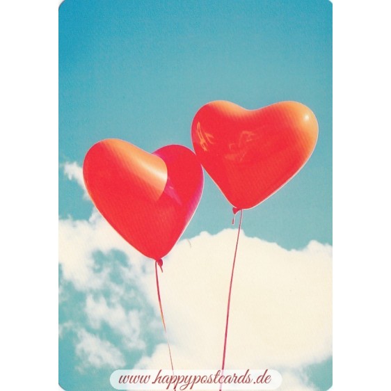 Balloons - Medley postcard