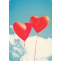 Luftballons - Medley-Postkarte