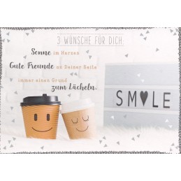 3 Wünsche für Dich - in touch postcard