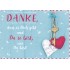 Danke - in touch - Spruchkarte