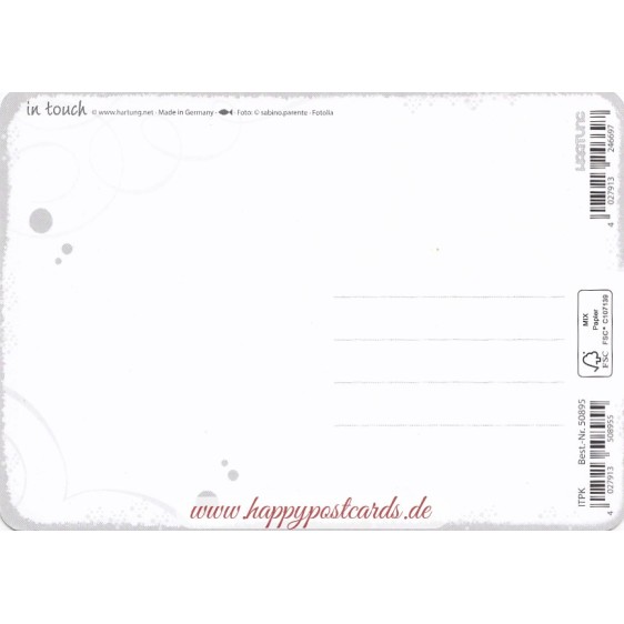 Es gibt Menschen - in touch postcard