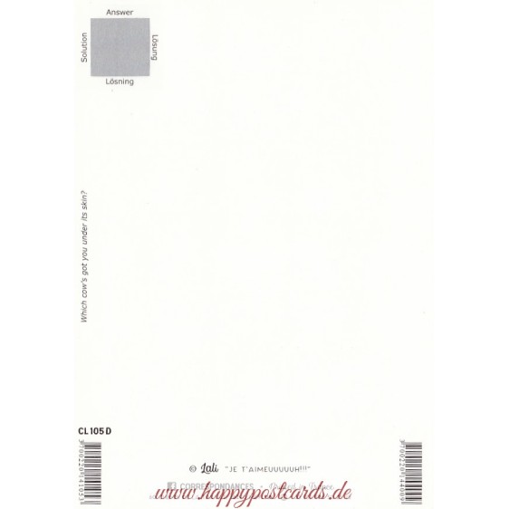 Wer mag dich wirklich? - Postkarte