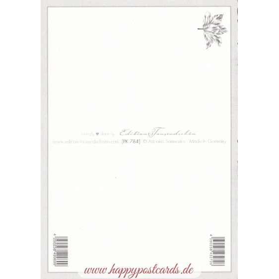 Tulpen - Tausendschön - Postkarte
