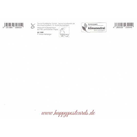 Tukannst das! - Tukan - Gisela Herberger - Postkarte