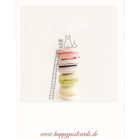 Bunny macaroon - PolaCard