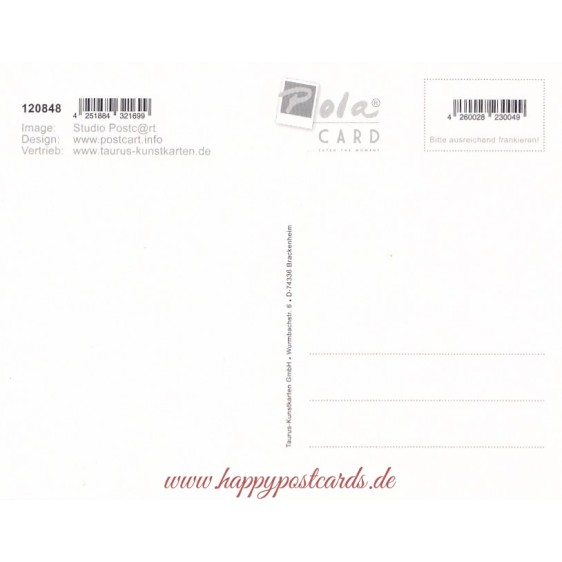 Delivery of flowers - PolaCard