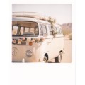 Oldtimer bus - PolaCard