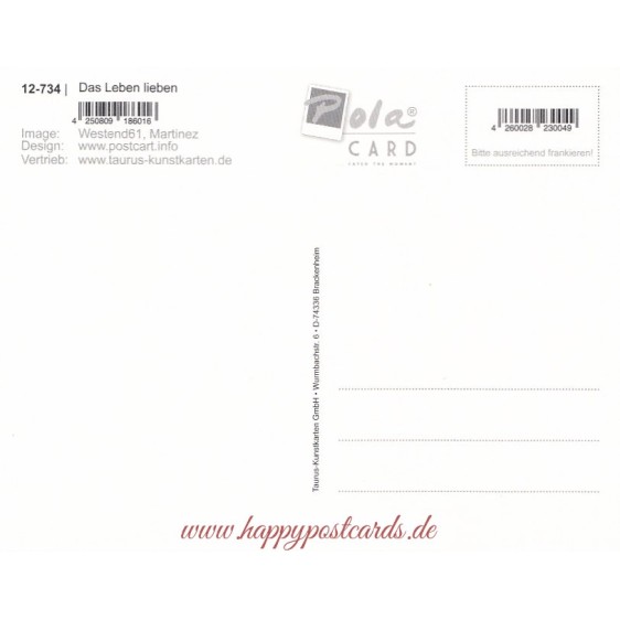 Liebe das Leben! - PolaCard