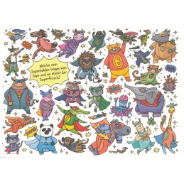 Wo steckt der Superfrosch? - Charis Bartsch - Postcard