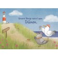 Unsere Berge nennt man Dünen. - Charis Bartsch - Postcard