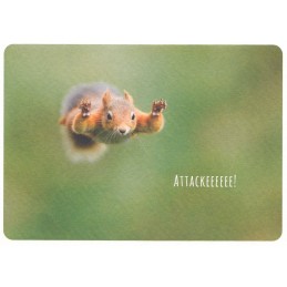 Attackeeeeee! - Postcard