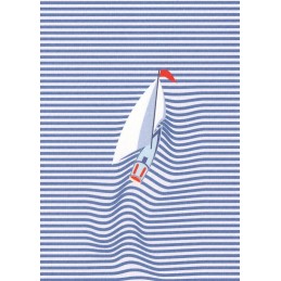 sailboat - Postcard