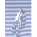 sailboat - Postcard